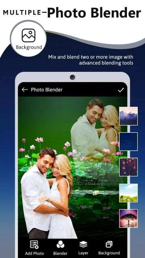 Photo Blender - Blend Photo with Photo स्क्रीनशॉट 6