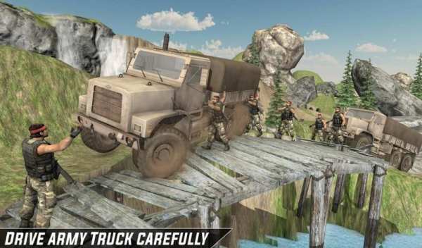 Army Secret Agent Rescue - Truck Driver Mission 19 screenshot 2