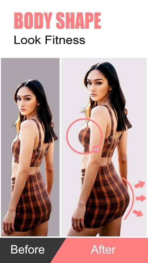 Body Shape Editor - Skin Color Changer स्क्रीनशॉट 4