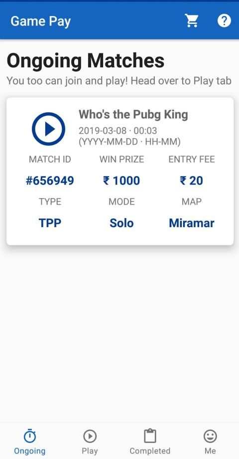 Gamepay - PUBG Tournaments स्क्रीनशॉट 6