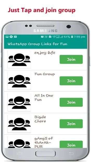 Whatsapp Group Join - Group Link Collection 50000+ screenshot 1