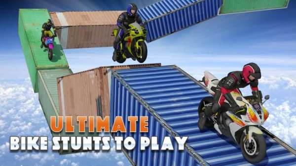 Stunt Bike Racing Impossible Tracks Stunt Games स्क्रीनशॉट 5