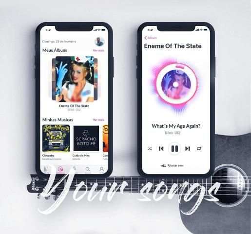 Music Player for Galaxy S9 S10 FREE screenshot 1