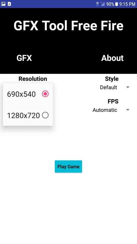 GFX Tool - Free Fire Booster PRO screenshot 1