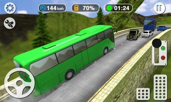 Bus Racing City - Bus Off-Road Games screenshot 1