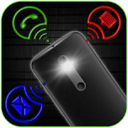 FlashLight on Call – Automatic Flash Light Blink आइकन