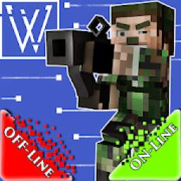 War Cube Online Offline Mobile Zombie Sniper Shoot