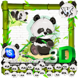 ikon 3D Panda Graffiti Gravity Themes*