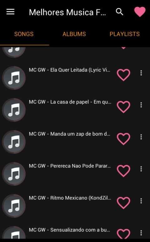 Melhores Musica Funk 2 تصوير الشاشة