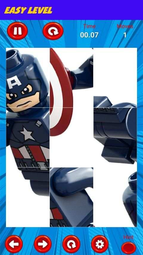 Puzzle Lego Super Hero screenshot 14
