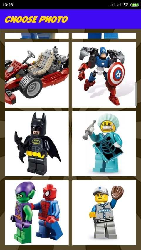 Puzzle Lego Super Hero screenshot 3