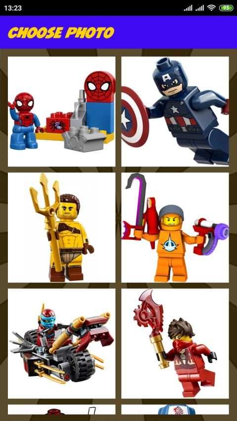 Puzzle Lego Super Hero screenshot 6