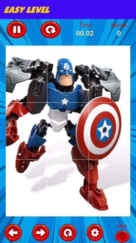 Puzzle Lego Super Hero screenshot 8
