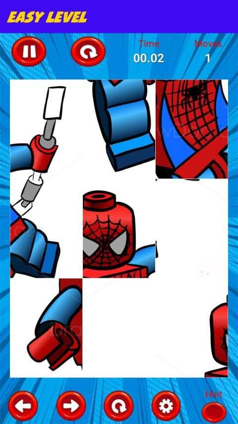 Puzzle Lego Super Hero screenshot 10