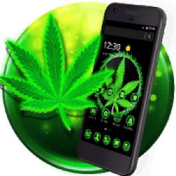 ikon Neon Weed Rasta Theme