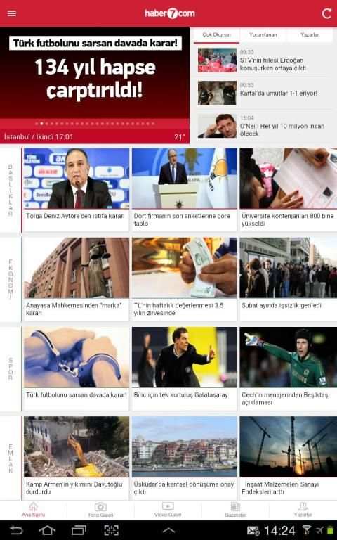 Haber 7 - Son Dakika Haberler ve Gazete Manşetleri screenshot 1