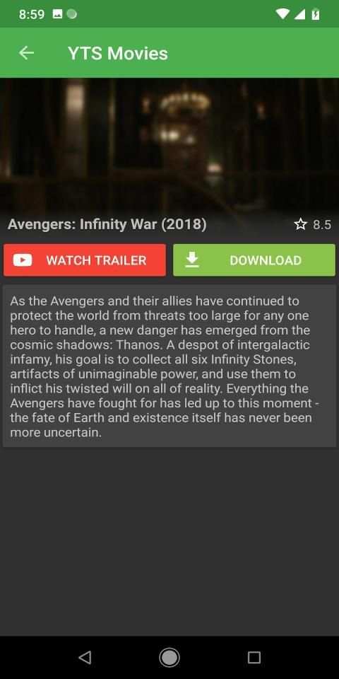 YTS Movies screenshot 1