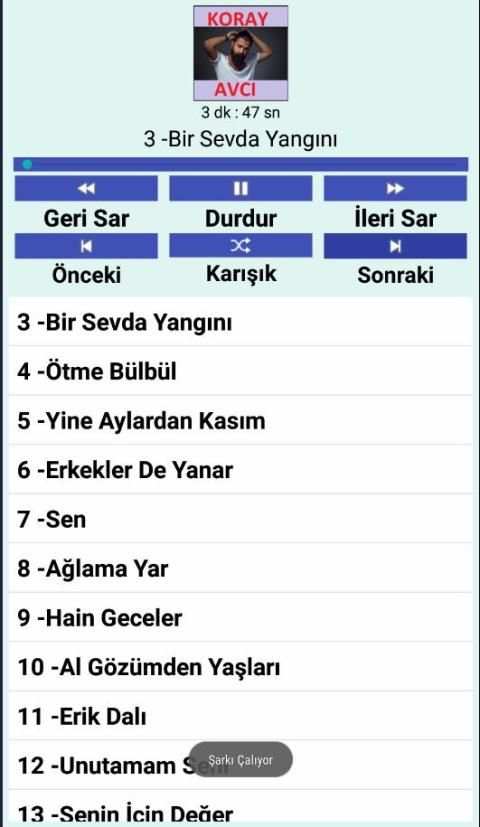Koray AVCI Şarkıları (İnternetsiz) screenshot 4