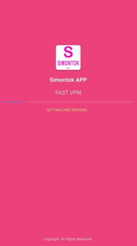 Simontok Vpn App 2019 स्क्रीनशॉट 1