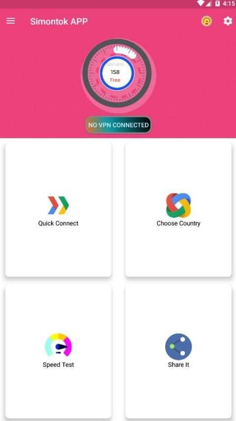 Simontok Vpn App 2019 स्क्रीनशॉट 5