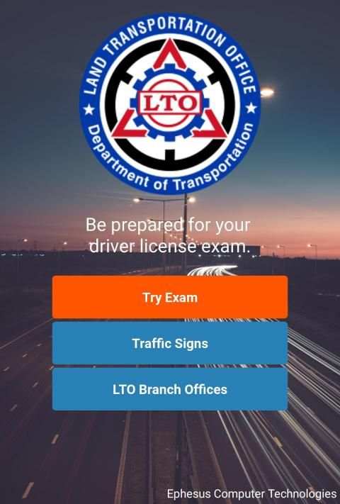 LTO Driver Exam Reviewer 7 تصوير الشاشة