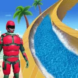 Robot Water Slide