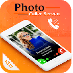 Photo Caller Full Screen - HD Image Call ID Phone आइकन