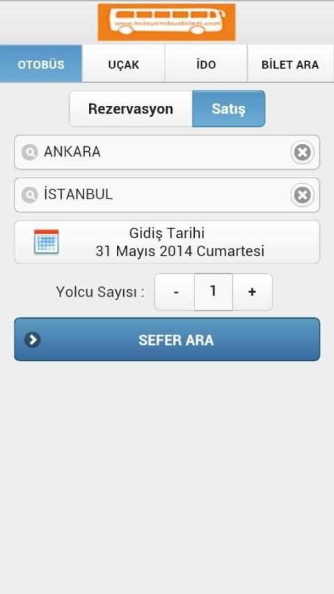 Kolay Otobüs Bileti screenshot 3