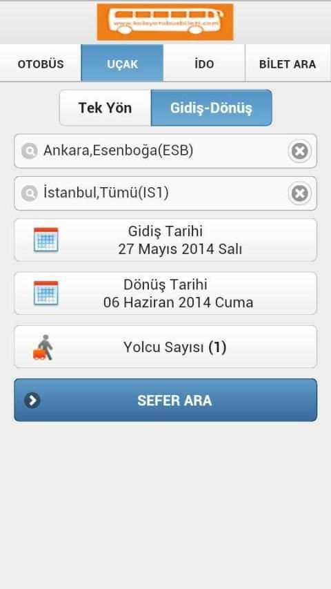Kolay Otobüs Bileti screenshot 1