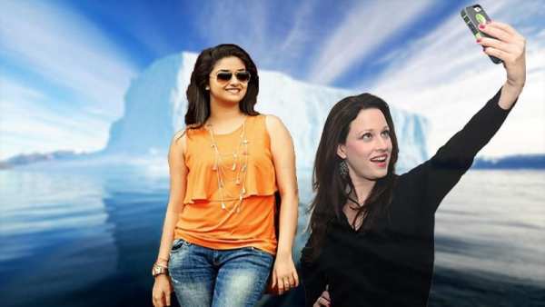 Selfie With keerthi suresh Photo Editor screenshot 1