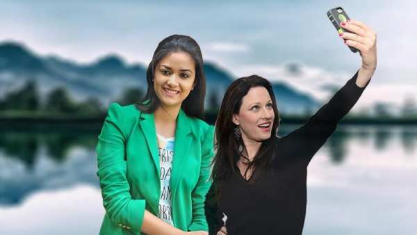 Selfie With keerthi suresh Photo Editor screenshot 5