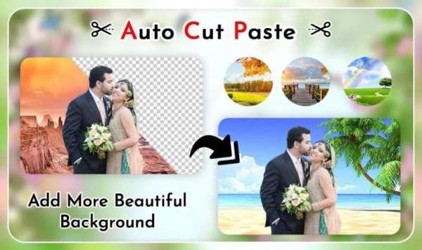 Autocut background change photo 2019 स्क्रीनशॉट 4