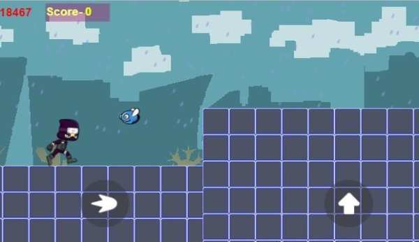 Simo Ninja Runner Game screenshot 2
