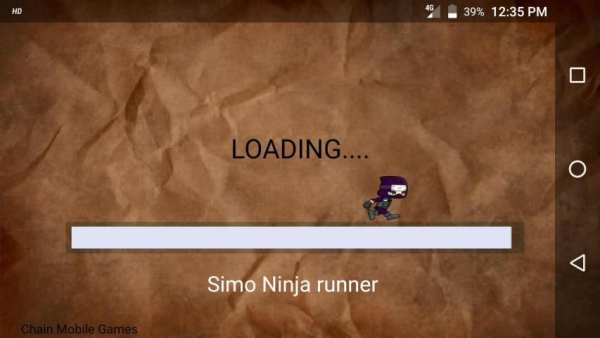 Simo Ninja Runner Game screenshot 3
