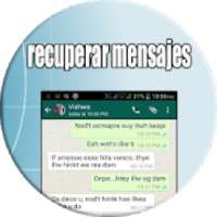 recuperar mensajes borradas : conversacione sms