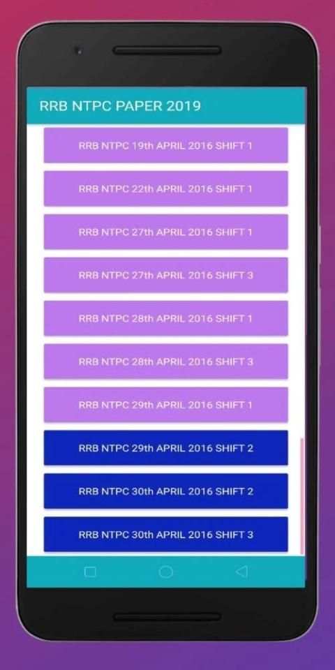 RRB NTPC Pratice set , RRB NTPC Solved Paper 2019 screenshot 4
