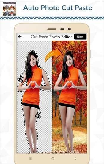 Auto Cut paste Photo : Background Changer screenshot 1