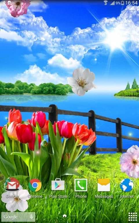 Spring Live Wallpaper screenshot 2