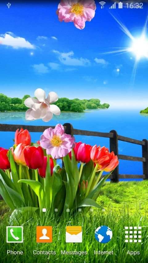 Spring Live Wallpaper screenshot 6
