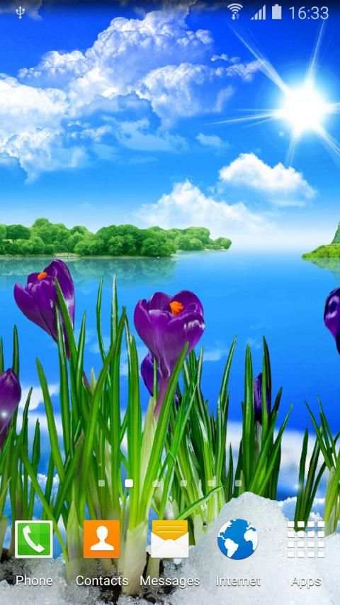 Spring Live Wallpaper screenshot 4
