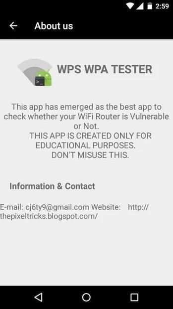 WPS WPA Pass Rec screenshot 1