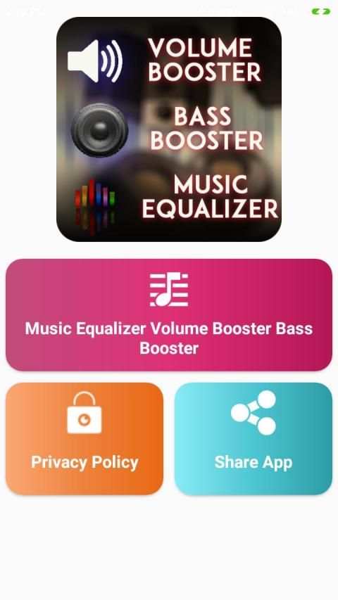 Music Equalizer - Volume Booster - Bass Booster स्क्रीनशॉट 3