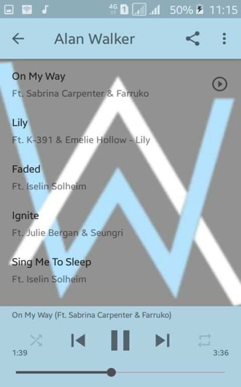 Alan Walker Offline screenshot 7