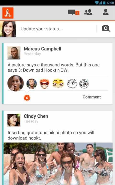 Hookt - Free Social Privacy screenshot 5