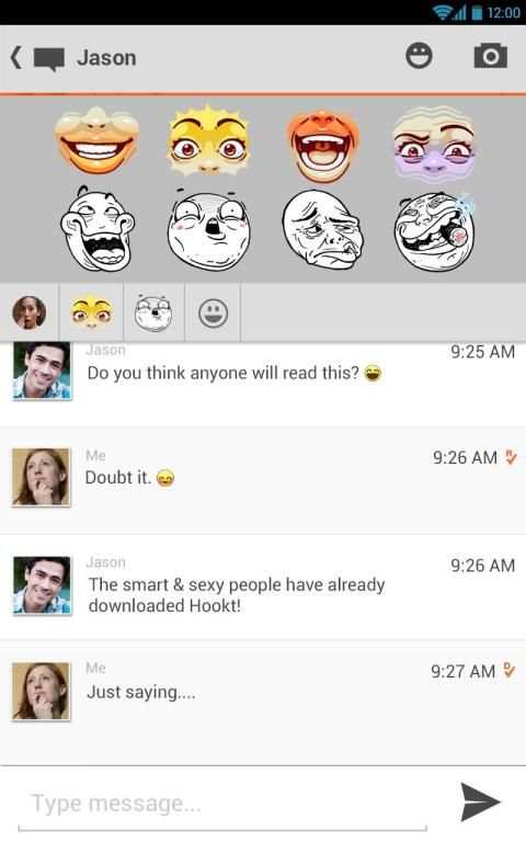 Hookt - Free Social Privacy screenshot 2