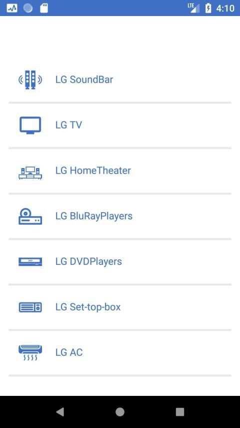 LG Home Theater Remote screenshot 5