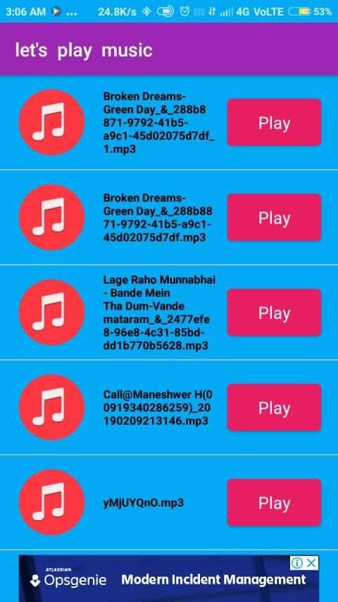 Media player screenshot 1