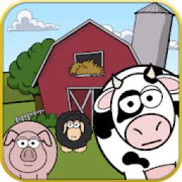 Farm Animals: Challenge Arcade Endless Game