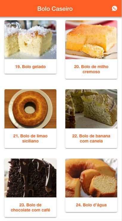 Bolo Caseiro - 30 Receitas screenshot 5