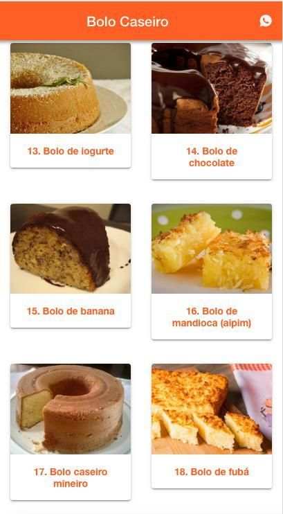 Bolo Caseiro - 30 Receitas screenshot 6